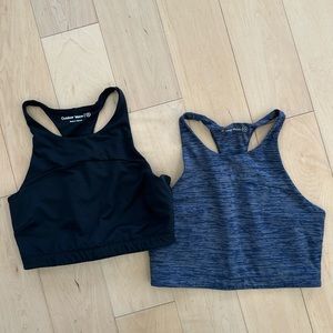 Bundle of 2 Outdoor Voices Move Free bras, size M